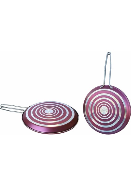 28 cm Balıkmatik Tava Fuşya Renk