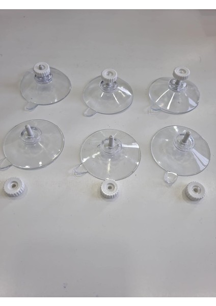 Yapışan Vakum Öpücük 6 Adet