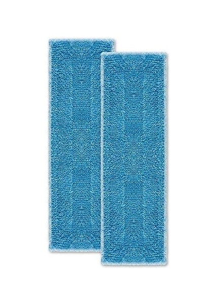 Moppy Genel Microfiber Bez Seti 2&apos;li, Tüm Yüzeyler Için Uygun, Yıkanabilir, Pamuklu, Mavi fiyatları
