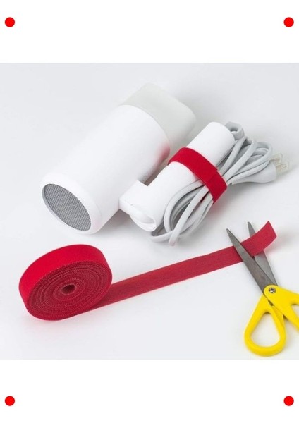 5 Metre Cırt Cırt Kablo Düzenleyici Rulo modelleri