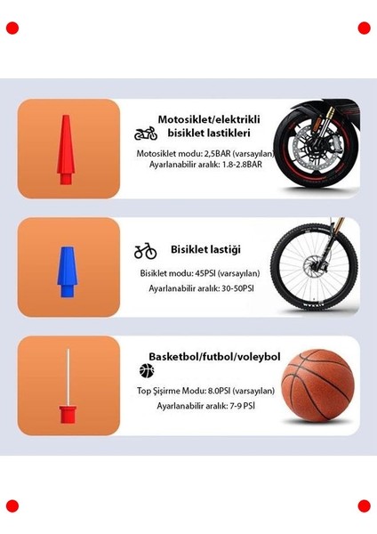 12V Araç Lastik Şişirme Kompresörü - LED Ekranlı fiyatları