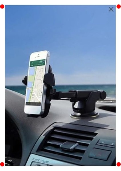 Uzayabilen Vantuzlu 360 Derece Döner Araç Telefon Tutucu modelleri