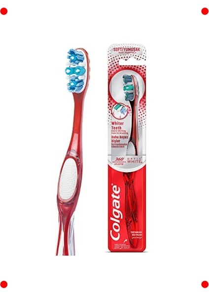 360 Derece Beyazlatıcı Yumuşak Diş Fırçası