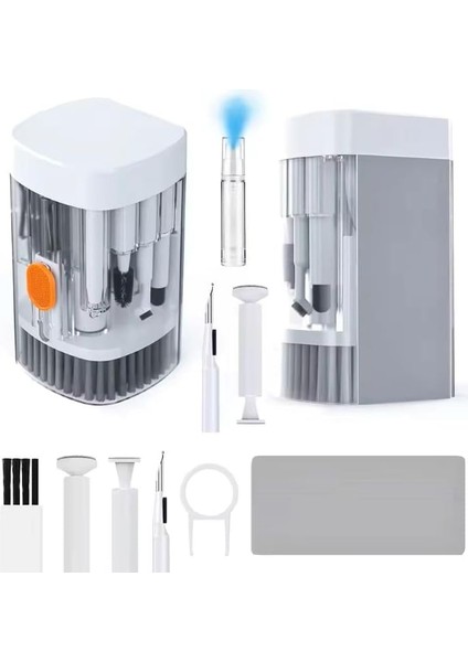 In 1 Çok Amaçlı Elektronik Temizleme Kiti, Klavye/kulaklık/kamera/ Ergonomik Temizleme Seti, Pratik Mini Elektonik Kit
