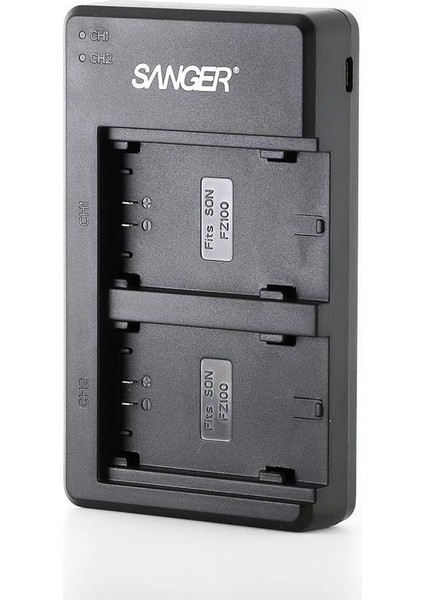 NP-FZ100 Uyumlu Ikili USB Şarj Aleti