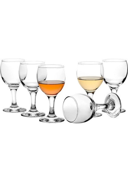 Bistro 6&apos;lı Küçük Şarap Kadehi