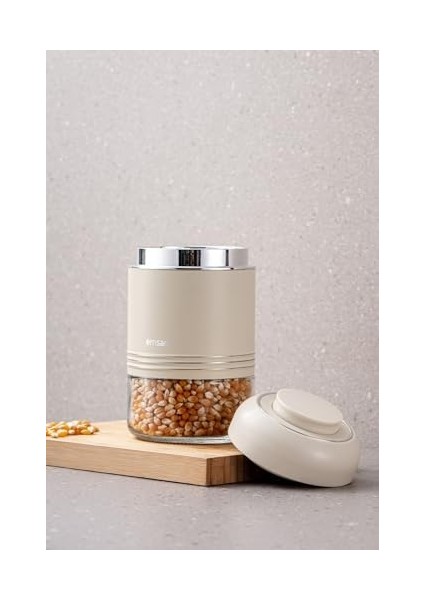 Moko 650 ml Saklama Kavanozu Ekru fiyatları