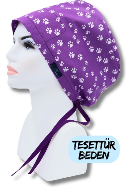 Tesettür Beden Mor Zemin Patiler Cerrahi Bone Doktor Hemşire Sağlıkçı Hastane Bonesi