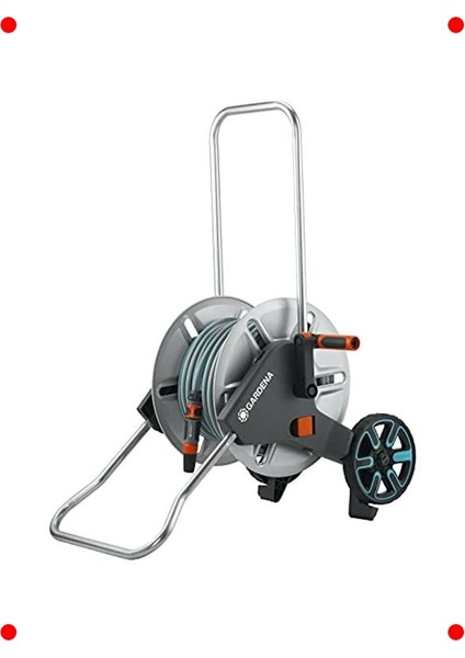 Metal Gövdeli Hortum Sarma Arabası Seti