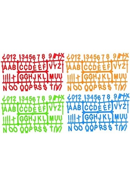 Mogi Toys Harf ve Rakam Seti 220 Parça fiyatları