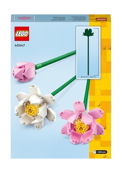 Çiçekleri 40647 - Dekoratif, ve Sergilenebilir Çiçek Modeli Yapım Seti (220 Parça) modelleri