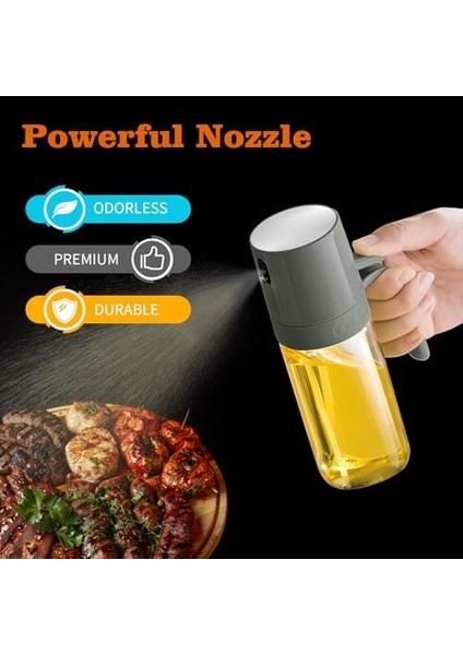 Yağ Püskürtme Şişesi, 250 ml Yağ Püskürtücü, Hava Fritözünde Pişirmek Için, Sızdırmaz Cam Zeytinyağı Şişesi, Salata Pişirmek Için, Izgara, Mutfak, Pişirme Gereçleri fiyatları