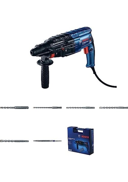 Gbh 240 Kırıcı Delici + 5 Parça Sds Aksesuar Seti fiyatları