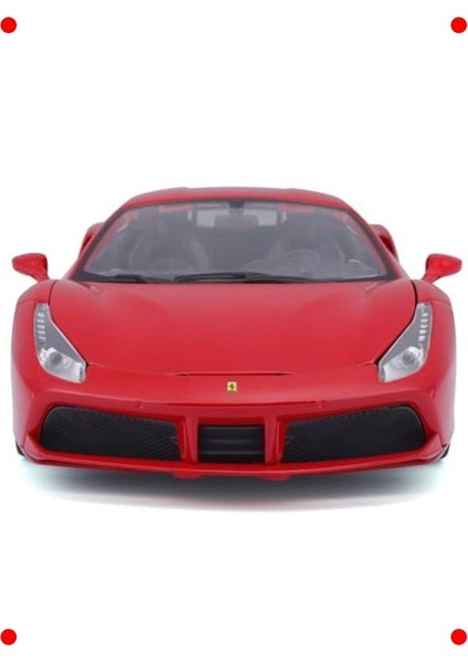 1:18 Ölçekli Kırmızı Spor Araba Modeli fırsatları