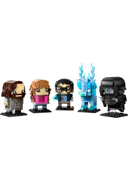 Brickheadz Potter Azkaban Tutsağı Figürleri 40677-10 Yaş ve Üzeri Çocuklar Için Dekoratif, Hediyelik Yaratıcı Model Yapım Seti (697 Parça)