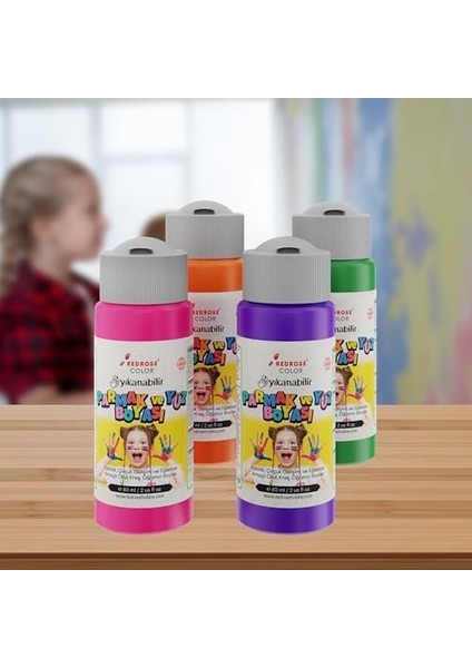 Rose Ara Renkler Parmak 4&apos;lü Set 4X60 ml fiyatları