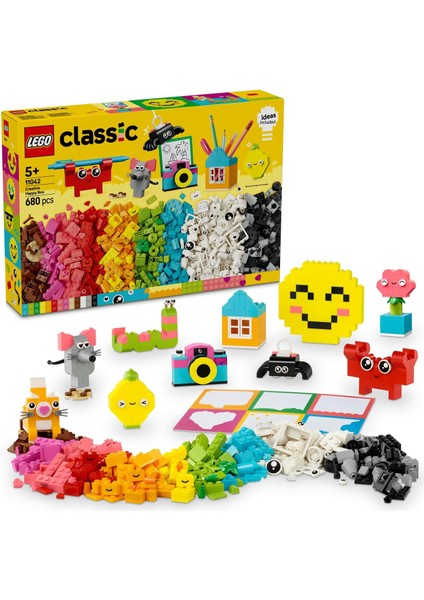 Yaratıcı Mutlu Kutu 11042-5 Yaş ve Üzeri Çocuklar Için Yaratıcı ve Oyuncak Yapım Seti (680 Parça)