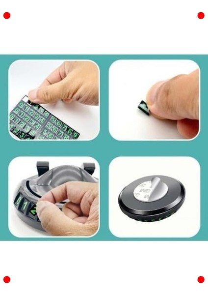 Çok Fonksiyonlu Park Numaratör ve Telefon Tutucu modelleri