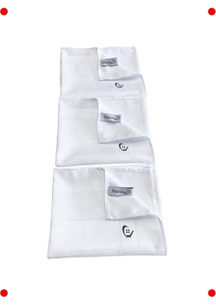 Mikrofiber Temizlik Bezi 3'lü Set 40X60 cm Beyaz modelleri