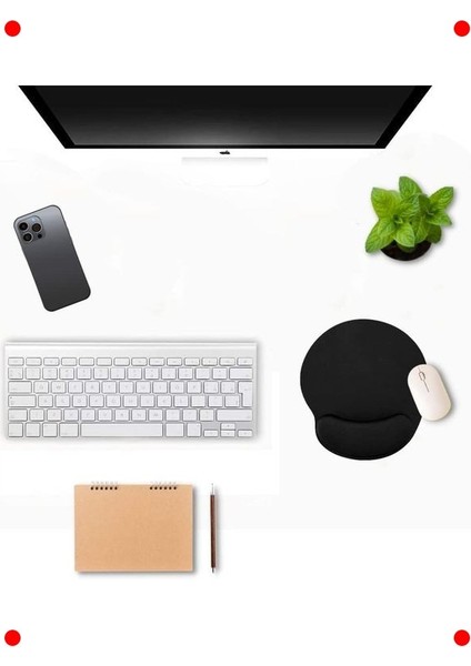 Bilek Destekli Jel Mouse Pad - Ergonomik, Kaymaz Taban indirimleri