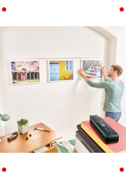 Lazerli Uzaklık Ölçer Seti (25M Menzil + Adaptörler) fırsatları