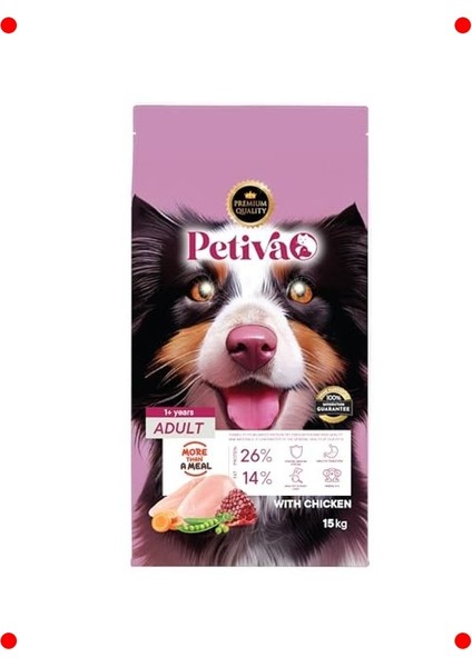 Yetişkin Köpek Tavuk Etli Kuru Mama 15 kg