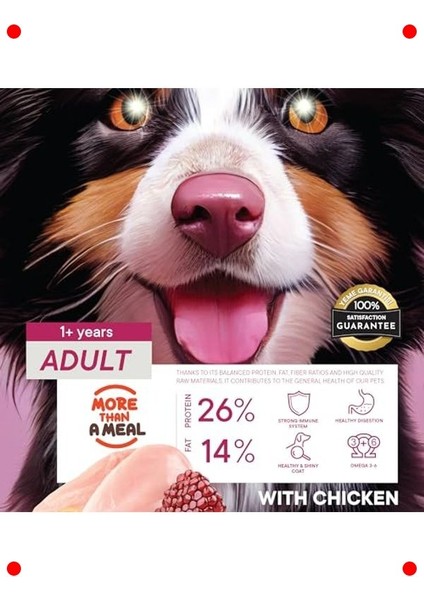 Yetişkin Köpek Tavuk Etli Kuru Mama 15 kg modelleri