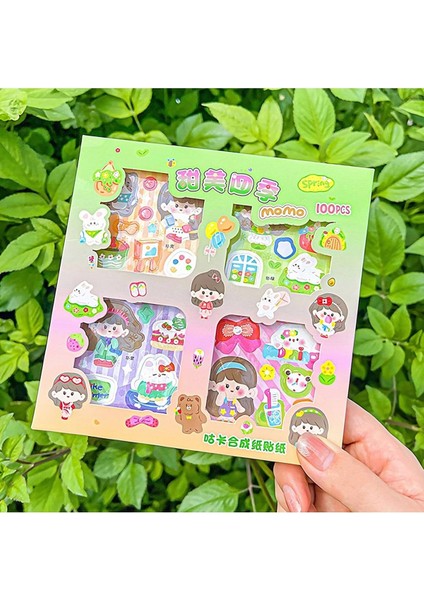 Spring Temalı 100 Yaprak 4 Bölmeli Seti • Bullet Journal