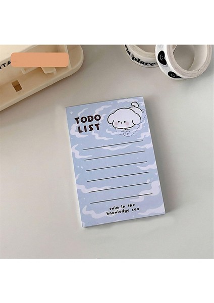 To Do Ayıcık Temalı Renkli Not Seti