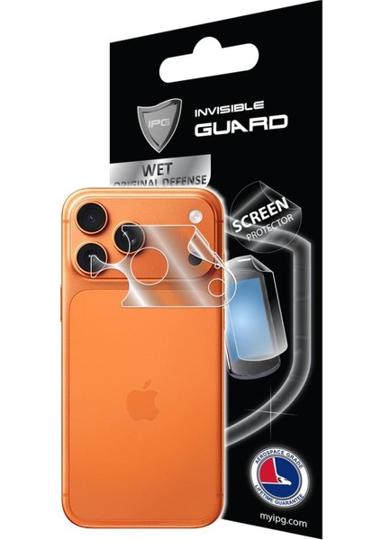 Ipg 17 Pro Max Için Hydrogel Kamera Koruyucu (2 Adet)