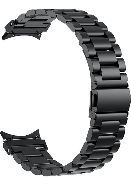 Galaxy 4 44MM Steel Kordon (Galaxy 4 44MM ile Uyumlu Kordon, Akıllı Saat Kayışı)