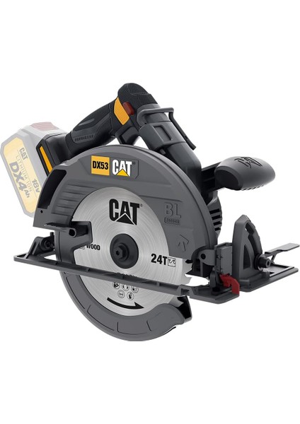 DX53B 18VOLT Kömürsüz Profesyonel Daire Testere, Akü Dahil Değil