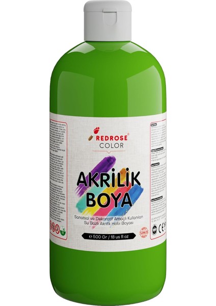 Rose Açık Yeşil Akrilik 500 gr