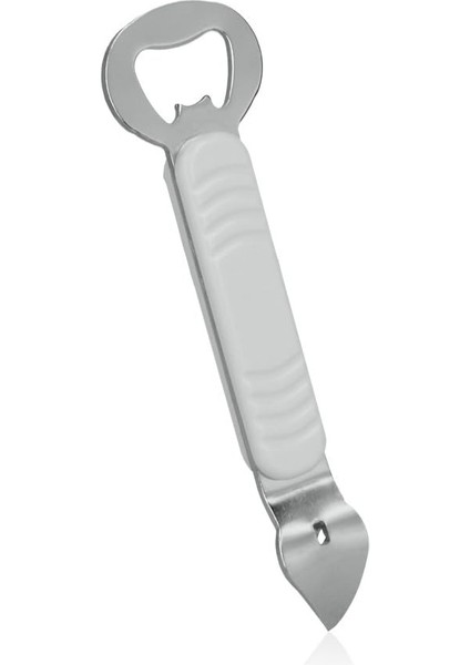 Şişe Açacağı ve Şişe Açacağı, Beyaz, 15X5X2CM