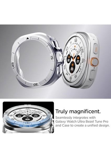 Galaxy Ultra (47MM) Kasa Koruyucu Bezel Silver - ACS08828 fiyatları