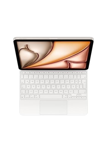 11 Inç iPad Air (M3) Için Keyboard Kılıf, Harika Yazma Deneyimi, Yerleşik Trackpad, Türkçe Q Klavye - Beyaz ​​​​​​​ modelleri