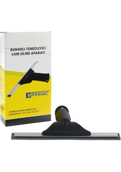 Sc4, Sc5 Buharlı Temizleme Makinesi Cam Silme Aparatı ile Uyumlu