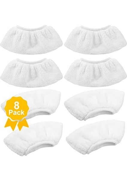 8 Mikrofiber Kapak Seti Buharlı Temizleyici Aksesuarları Için Uyumlu Sc 2, Sc 3, Sc 4, Sc 5 (El Memesi Için) fiyatları