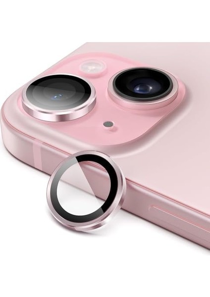 15,15 Için, Kamera Lens, Basit Kurulum, Hd Berrak Görüntü, Metal Çerçeve, 9h Temperli Cam, Çizilmeye Dayanıklı, Camera Lens Protector (Pembe) modelleri