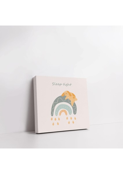Tight | Pastel Tasarımlı Bebek Odasına Özel Kanvas