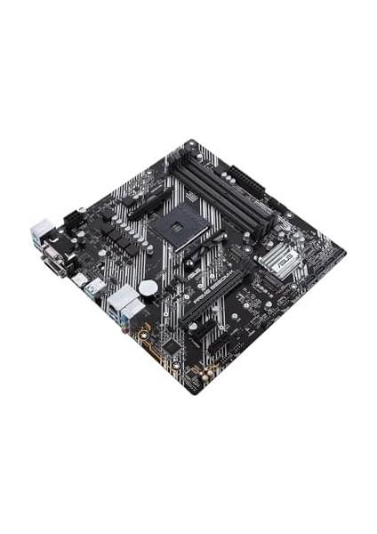 B550M-K Amd B550 Am4 Ddr4 4400 HDMI DVI VGA Çift M2 Usb3.2 Matx Pcıe 4.0 Ecc Ram Destekli Anakart fiyatları