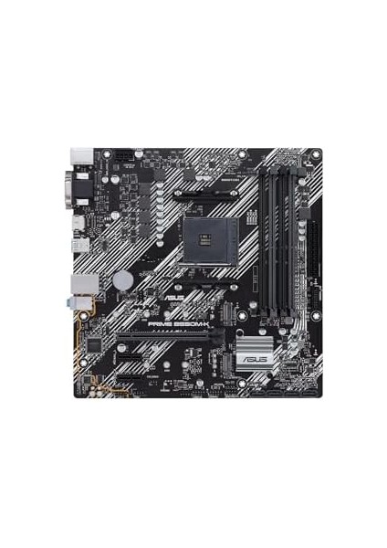 B550M-K Amd B550 Am4 Ddr4 4400 HDMI DVI VGA Çift M2 Usb3.2 Matx Pcıe 4.0 Ecc Ram Destekli Anakart modelleri