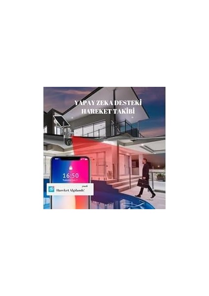 4g Güneş Enerjili Kamerası, Yüksek Çözünürlük, Geniş Kapsama (ETS4G-001) modelleri