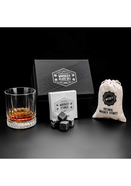 Gün Hediyesi Premium Kutulu Glasgow Viski Kadeh Seti