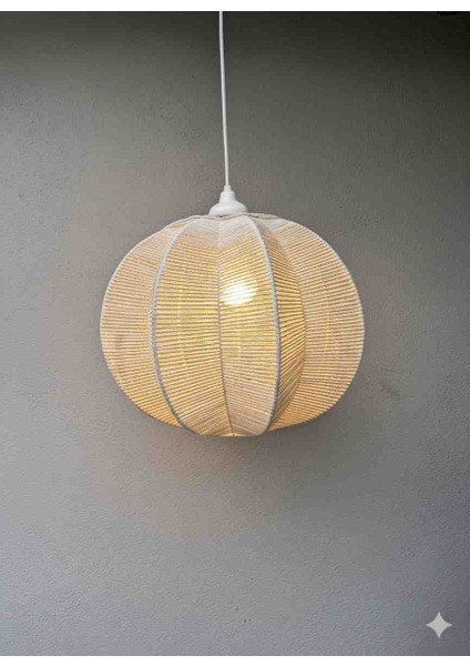 Dilim Detaylı Makrome Avize, Bohem Avize, Çocuk Odası Avize, Salon Avize,(Kablo Dahil) fiyatları