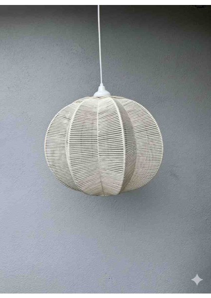 Dilim Detaylı Makrome Avize, Bohem Avize, Çocuk Odası Avize, Salon Avize,(Kablo Dahil) modelleri