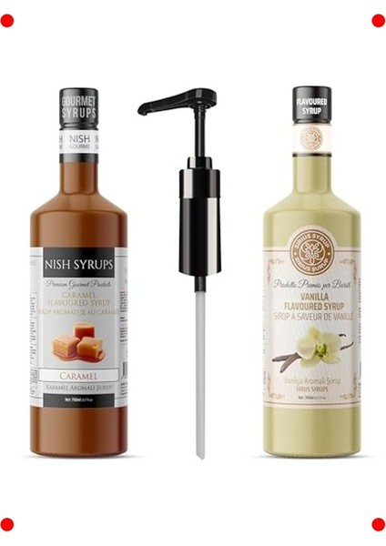 Ev ve Kafe Için Şurup Pompası 700 ml (Kullanışlı) fırsatları