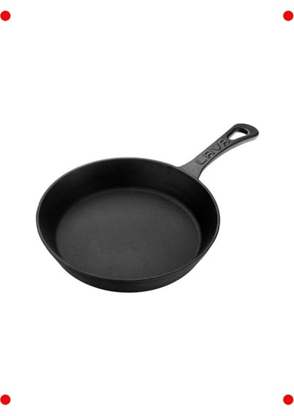 20 cm Yuvarlak Döküm Demir Tava