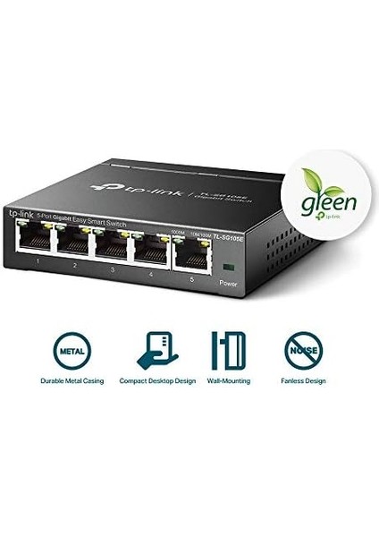 TL-SG105E, 5-Portlu Gigabit Easy Smart Switch fiyatları