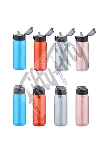 - Tarafından Üretilmiştir- Pipetli (Isırılamaz) 600 ml Tritan Su Matarası fiyatları